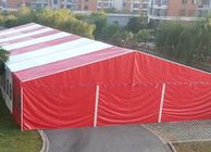 Chinese Style Red Outdoor Party Tents / Outside Canopy Tent For Wedding Events 