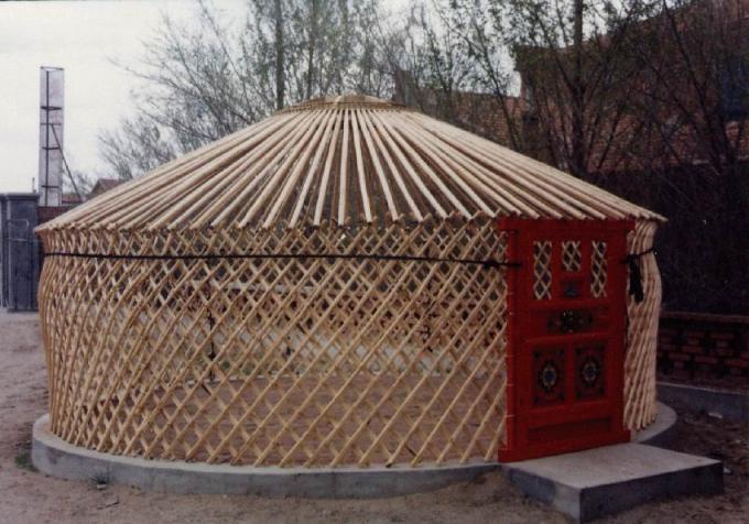 200kg बीयरलेस वजन के साथ कूल Inflatable डोम मंगोलियाई Yurt तम्बू टिकाऊ